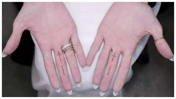 Finger Temporary Tattoo Stickers Small Design Tattoos - Temu New Zealand