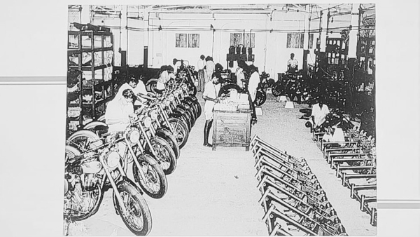 Indian production of Bullet 350 motorcycles