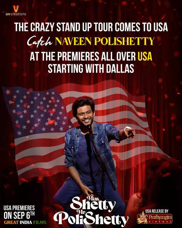 ‘Miss Shetty, Mr Polishetty’ to USA stand up tour