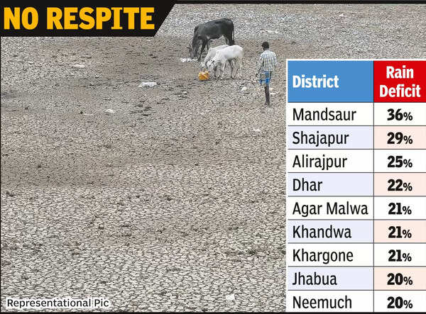 9 dists of 2 divisions still rainfall deficit