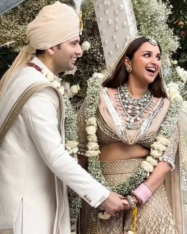 Unseen pictures from Parineeti Chopra and Raghav Chadha’s dreamy fairytale wedding