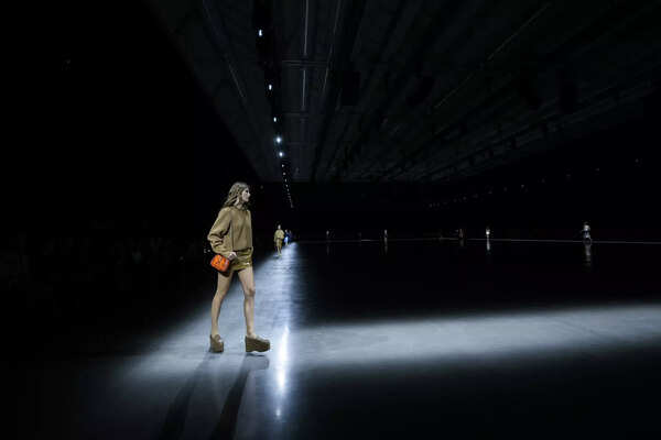 Sabato De Sarno makes highly anticipated debut at Gucci under the gaze of Hollywood stars