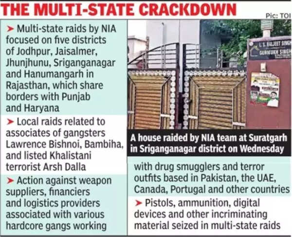 NIA raids