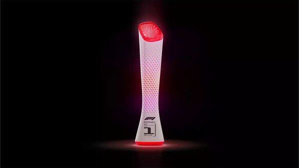 Lenovo Kiss Activated Trophy glowing