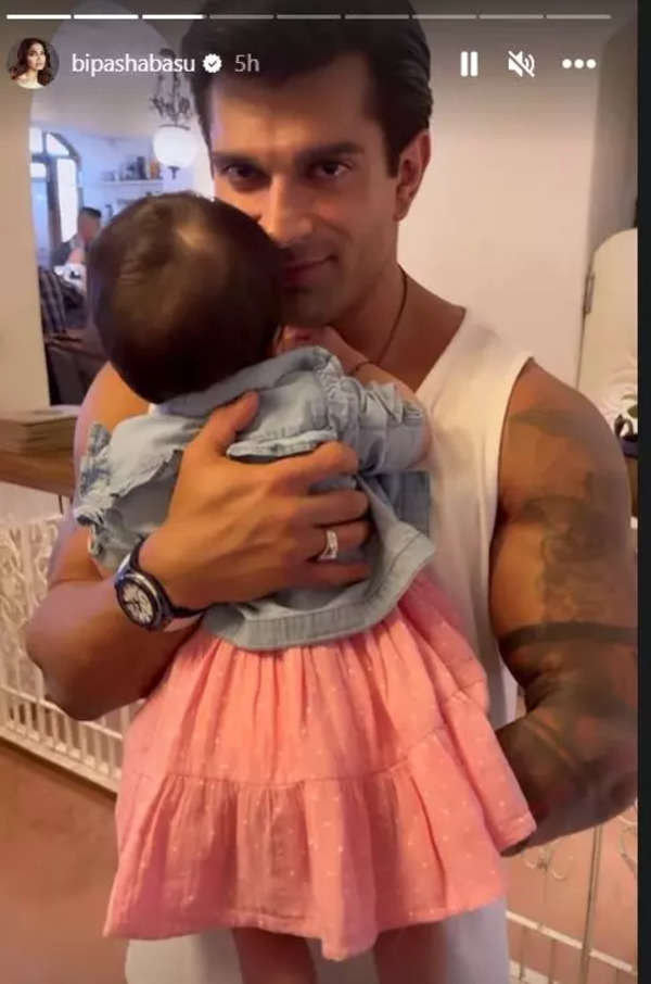 Bipasha Basu And Karan Singh Grover's Fam-Jam With Daughter Devi