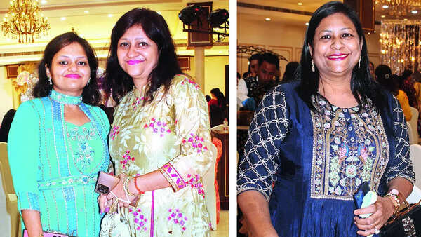 (L) Smirti and Varsha (R) Anju