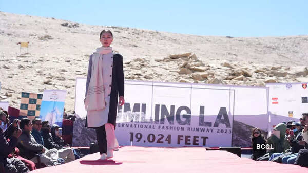 Ladakh hosts world’s highest fashion show – Times of India