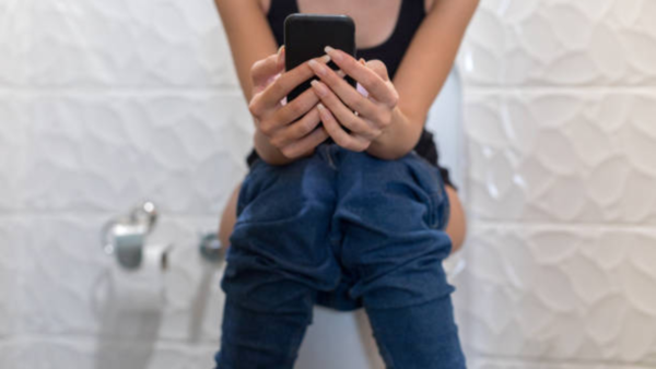 Do you take your mobile phone to the toilet? Here's why you should not