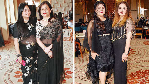 (L) Shivani Shukla and Aditi Chadha (R) Visha Singh and Jaspreet Kaur
