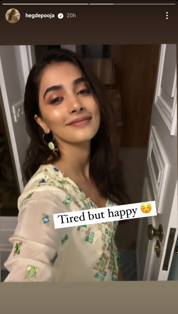 pooja instagram story