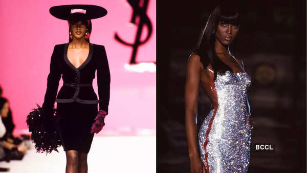 10 of Naomi Campbell's Most Iconic Runway Moments