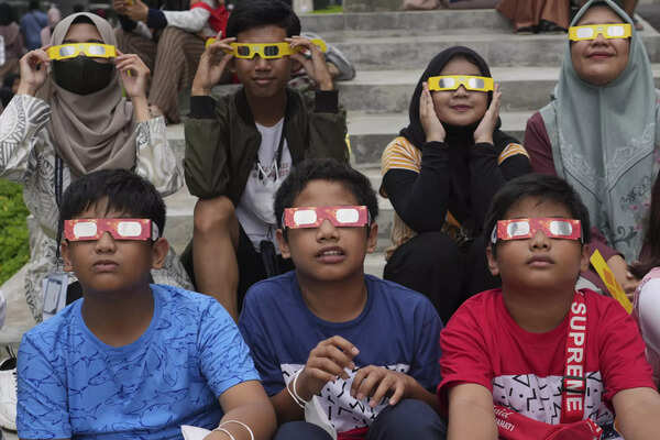 'Ring of fire' solar eclipse will slice across Americas on Saturday with millions along path