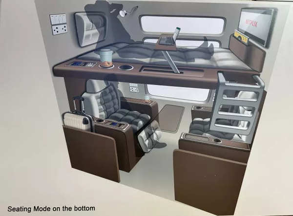 Indian Railways AC 1st class concept