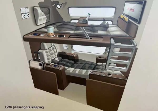 Indian Railways AC 1st Class Concept