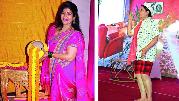 (L) Preeti (R) Hema