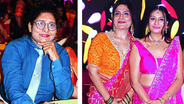 (L) Deepa (R) Soniya and Sangeeta