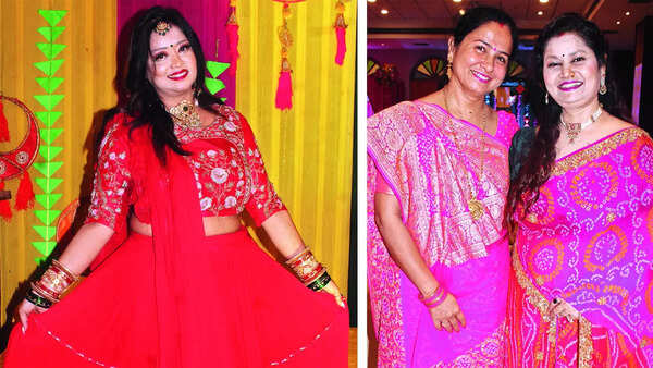 (L) Rani (R) Anjali Singh and Shalini
