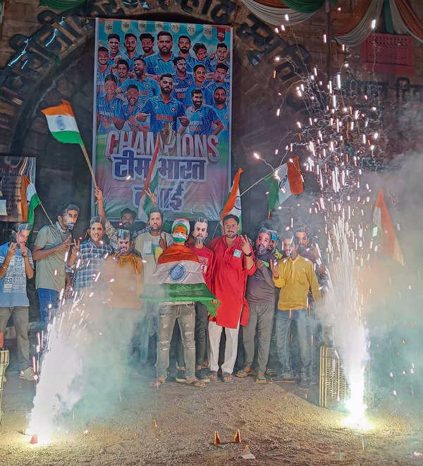 ICC World Cup 2023 IND vs PAK Fans rejoice India's win over Pakistan Times of India