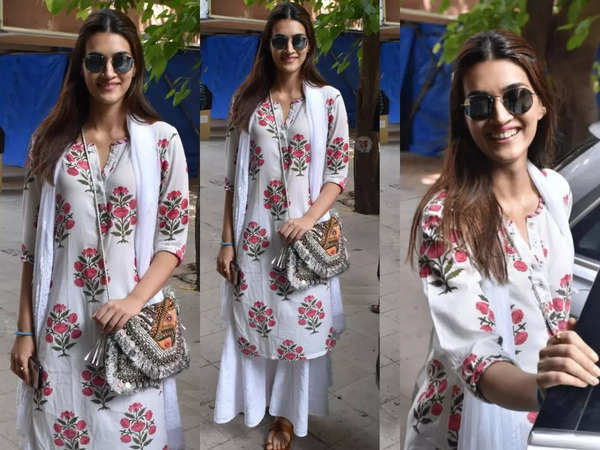 5 New And Edgy Ways To Wear Your White Kurti - YouTube