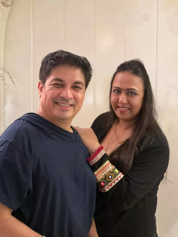 Ismail Umar Khan and Supriya Patil
