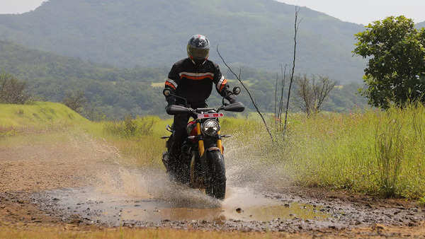 Triumph Scrambler 400 X off road