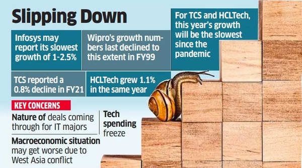 Indian IT growth concerns