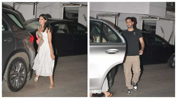 Suhana Khan, Agastya Nanda, Zoya Akhtar attend a birthday bash