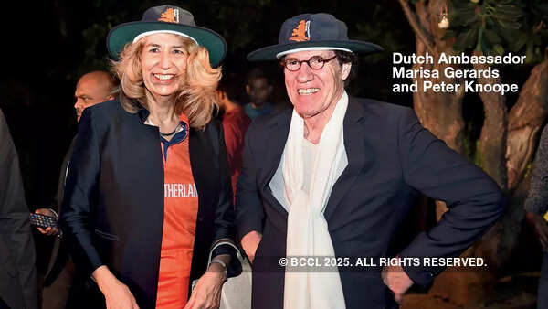 Dutch Ambassador Marisa Gerards and Peter Knoope Dutch Ambassador Marisa Gerards and Peter Knoope