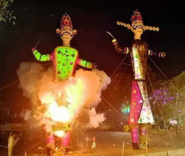 No Ramlila, effigy burning in ancient village linked to Ravana