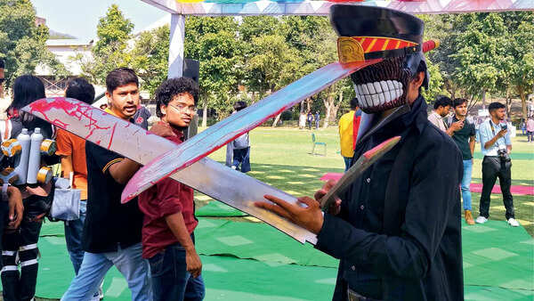 Vipin Arya as Katana Man Vipin Arya as Katana Man