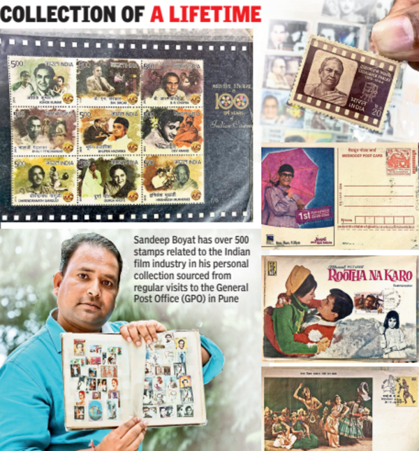 Lensman’s son dips into treasure trove of film stamps to meet actors