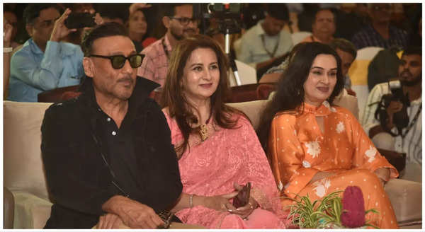 Poonam and Jackie Shroff, Padmini Kolhapure