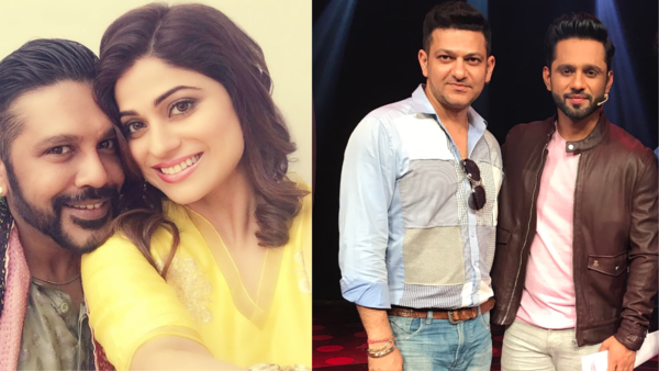 Los diseñadores Rocky Star y Umang Mehta diseñaron a Shamita Shetty y Rahul Vaidya respectivamente.