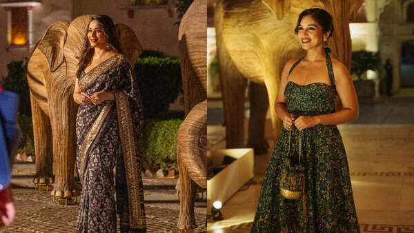 ​Sara Tendulkar appears Shaadi-ready in a sheer lehenga at Anita Dongre’s ‘Rewild ’23’ |