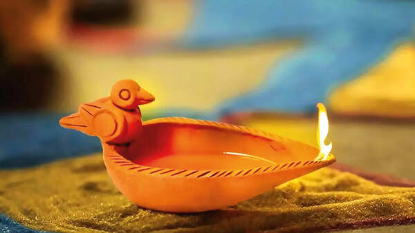 As per docs, traditional diyas generate smoke which is dangerous for health