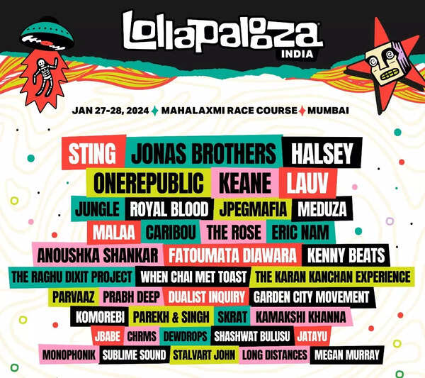 Jonas Brothers, Sting, Halsey, OneRepublic to headline 2nd edition of Lollapalooza India
