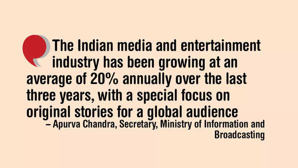 Apurva Chandra, Secretary, Ministry of Information and Broadcasting, talks about how original content is contributing to industry growth