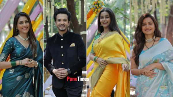 Prasad Jawade and Amruta Deshmukh tie the knot