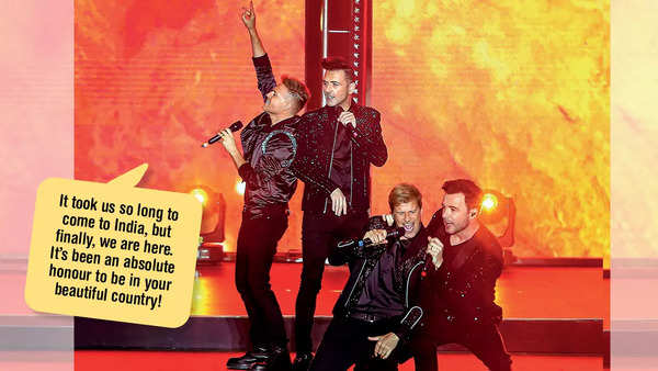 Irish pop band Westlife to tour India. Dates and other details