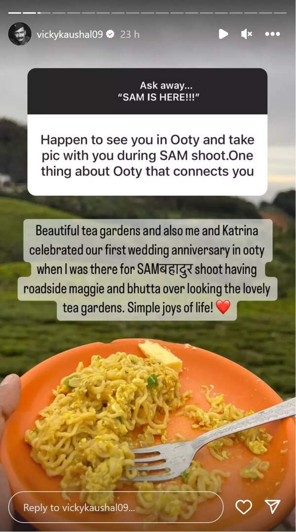 Vicky Kaushal reveals what he did on his first anniversary with Katrina