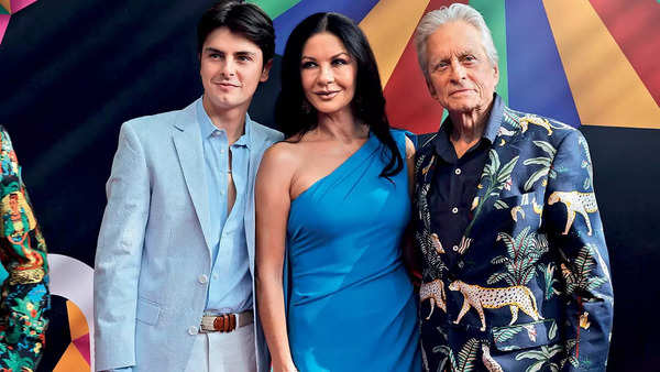 Michael Douglas, Catherine Zeta-Jones, Dylan