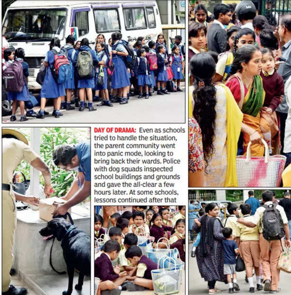 How Early-morning Bomb Threat In Bengaluru Schools Threw Parents Into A ...