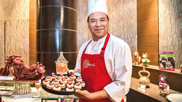 The menu for the event was curated by guest chef Julio Castillo