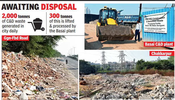 concrete waste