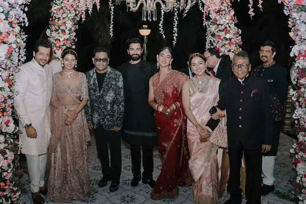 AR Rahman at Mukti Mohan and Kunal Thakur's wedding