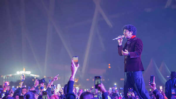 Papon at the festival
