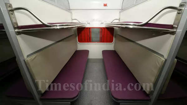 Amrit Bharat Express interior