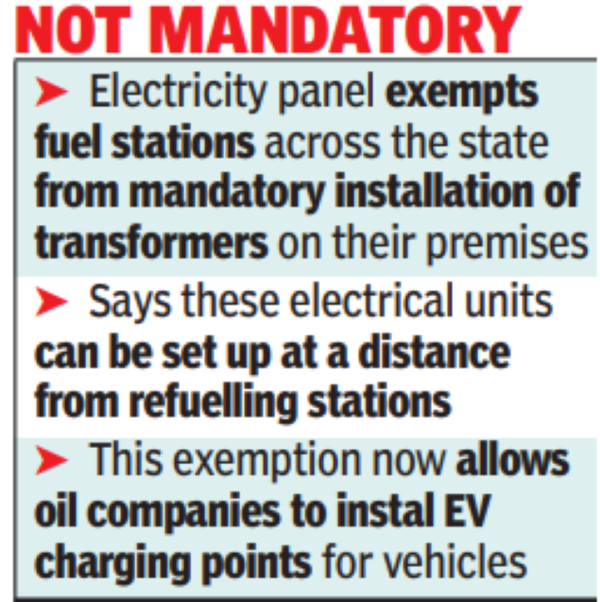 KERC eases transformer rule for petrol bunks to set up EV charging points | Bengaluru News – Times of India