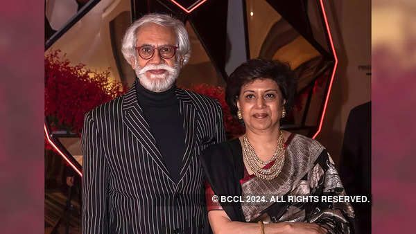 Sunil Sethi with wife Bharti Sethi