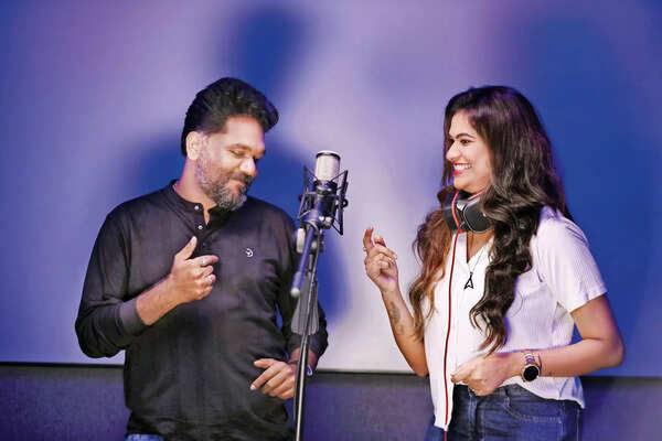 Abhiman roy and Preethu Pooja in a still from the film